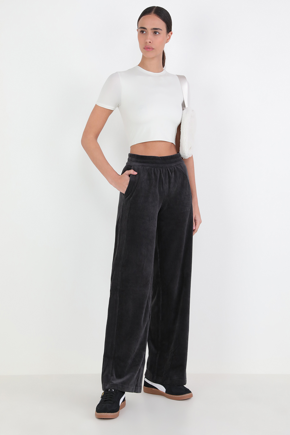 Scuba Mid-Rise Wide-Leg Velvet Cord LULULEMON